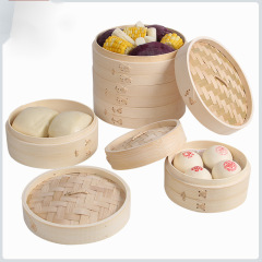 Small steamer, bamboo steamer, bamboo steamer, bamboo steamer, commercial small steamer, steamer, bamboo steamer