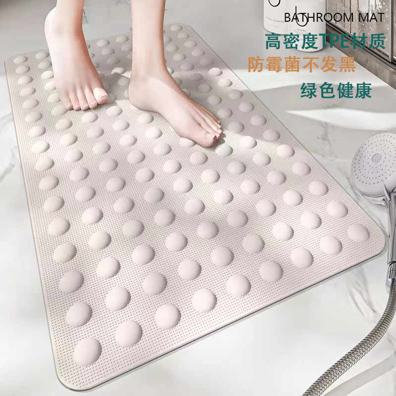 Modern star hotel rubber non-slip mat household bathroom bathroom floor mat toilet shower room bath floor mat