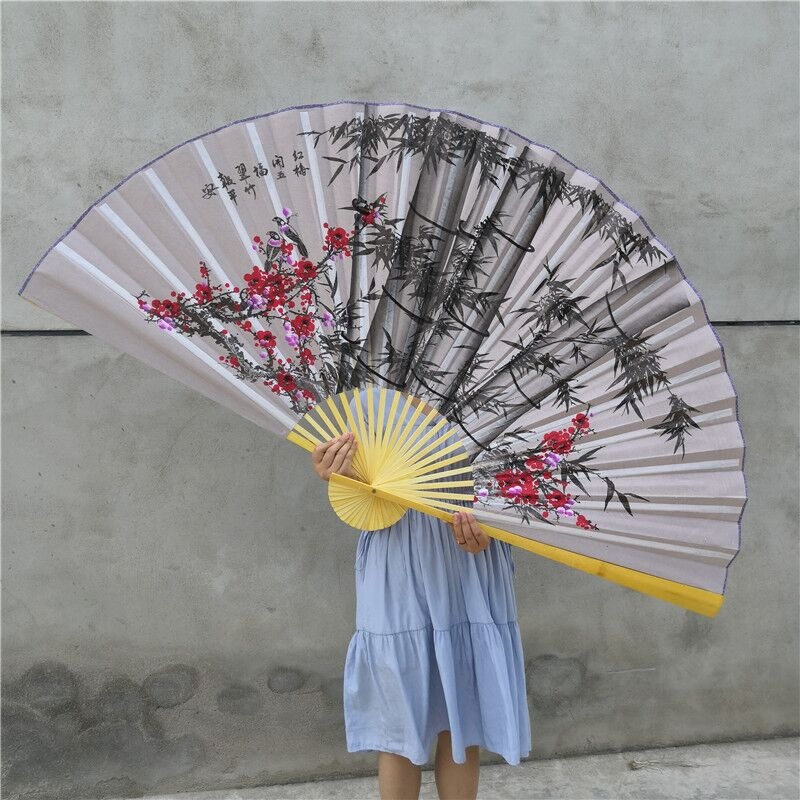 0.9*1.6M大挂扇中式装饰扇子大折扇子中国风影楼道具扇婚庆摄影-阿里巴巴