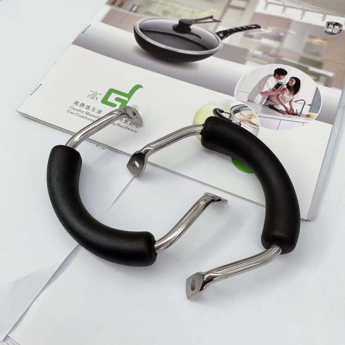 套装耳朵厂家直供电木不锈钢锅把锅具厨具配件电木手柄锅耳