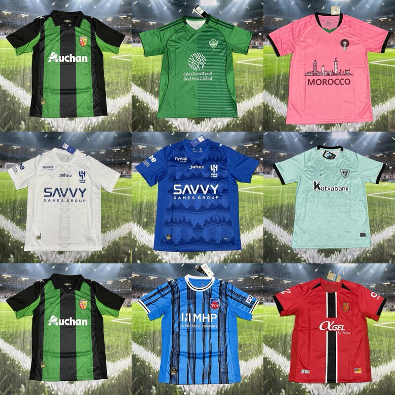 2526 New Unpopular Short-Sleeved Jersey Monaco Servette Oviedo Veybesiktas Football Uniform 2526 New Unpopular Short-Sleeved Jersey Monaco Servette Oviedo Veybesiktas Football Uniform