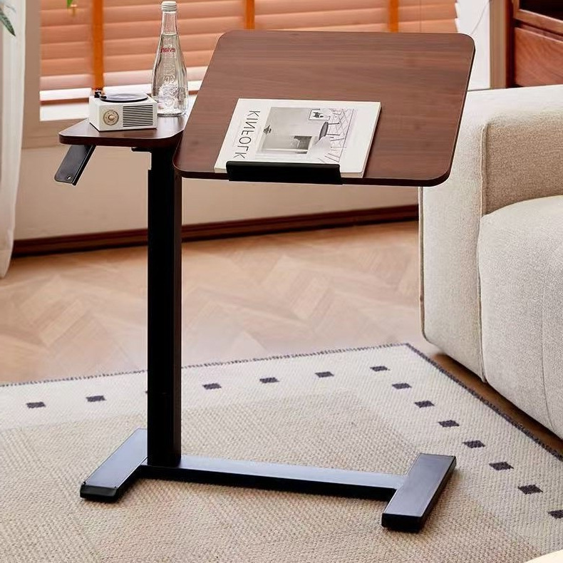 Bedside Table, Adjustable and Movable, Foldable Computer Desk, Small Adjustable Table for Home Use in the Living Room, Sofa Small Desk, Rectangular Bedside Table, Adjustable and Movable, Foldable Computer Desk, Small Adjustable Table for Home Use in the Living Room, Sofa Small Desk, Rectangular