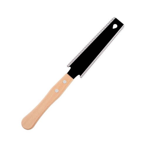 Maruka woodworking saw hand saw double-sided saw triple fast saw decoration tenon saw hardwood fine tooth wooden handle