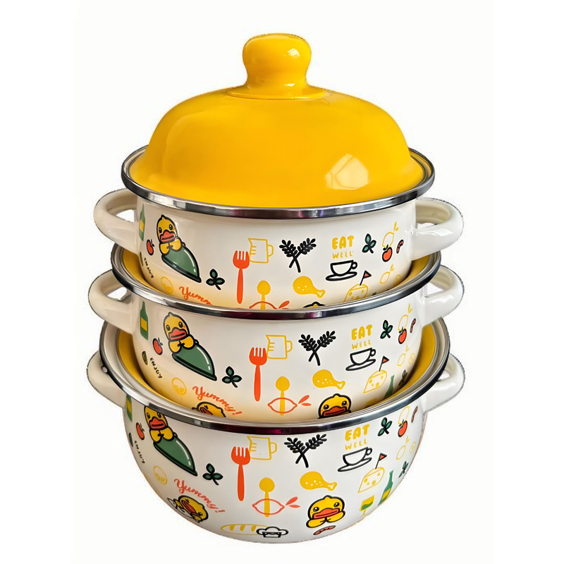 Pato amarillo con tapa amarilla