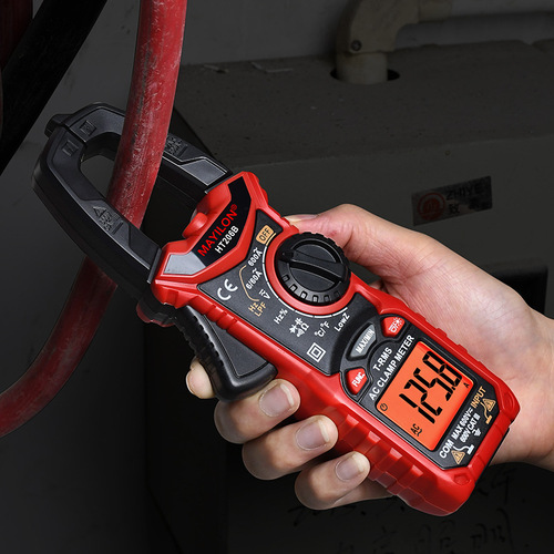Digital Clamp Meter HT206 Series with Dual-Color Backlight True RMS Low Pass Filter LOWZ for AC and DC