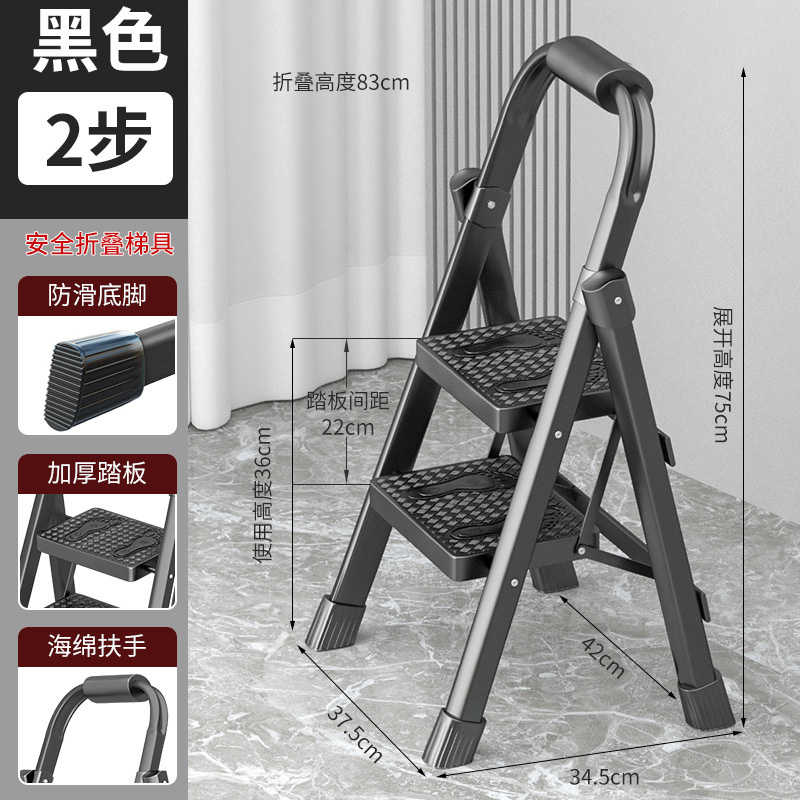 escalera doméstica plegable telescópico multifuncional escalera en zigzag interior escalera plegable escalera escalera de ático escalera gruesa portátil