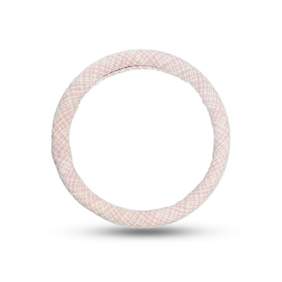 Steering Wheel Cover Accessible Luxury – Steering wheel cover - chanel-pink-steering-wheel-cover-38cm