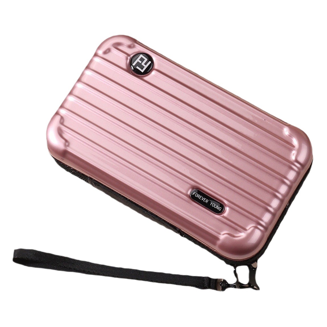 New Style Storage Makeup Bag, Large Capacity Pc Hard Shell Men's Clutch Bag, Women's Mobile Phone Digital Storage Bag, Custom Logo