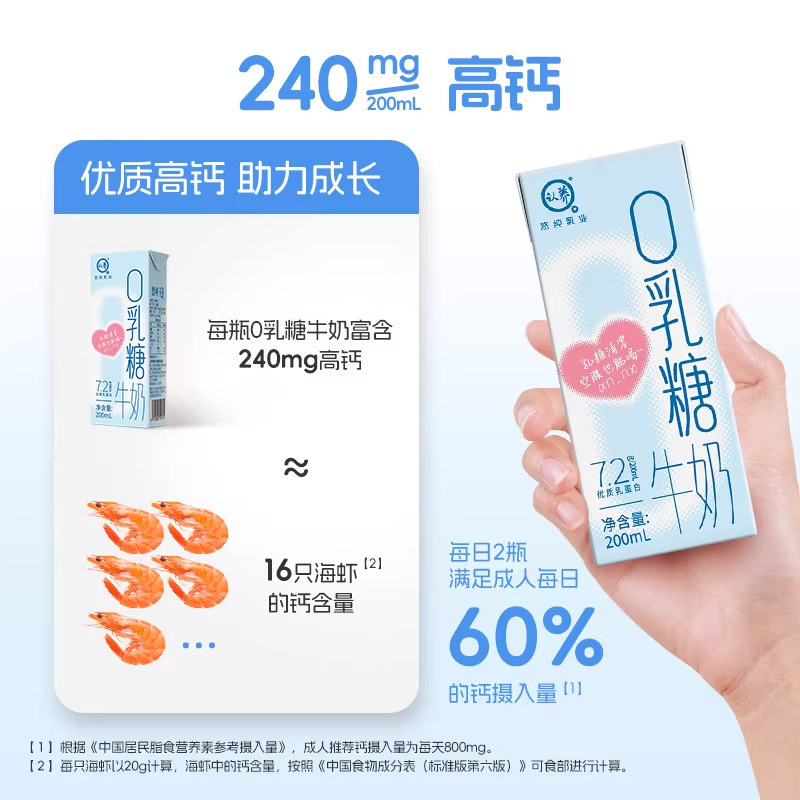 认养0乳糖牛奶200ml*9盒学生儿童营养早餐奶高钙型0乳糖舒化牛奶|undefined