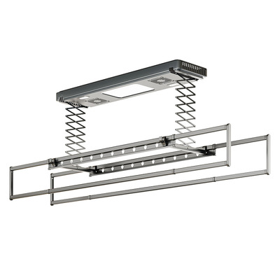 隐藏晾衣隐形家用智能自动智能遥控阳台升降全面屏电动晾衣架