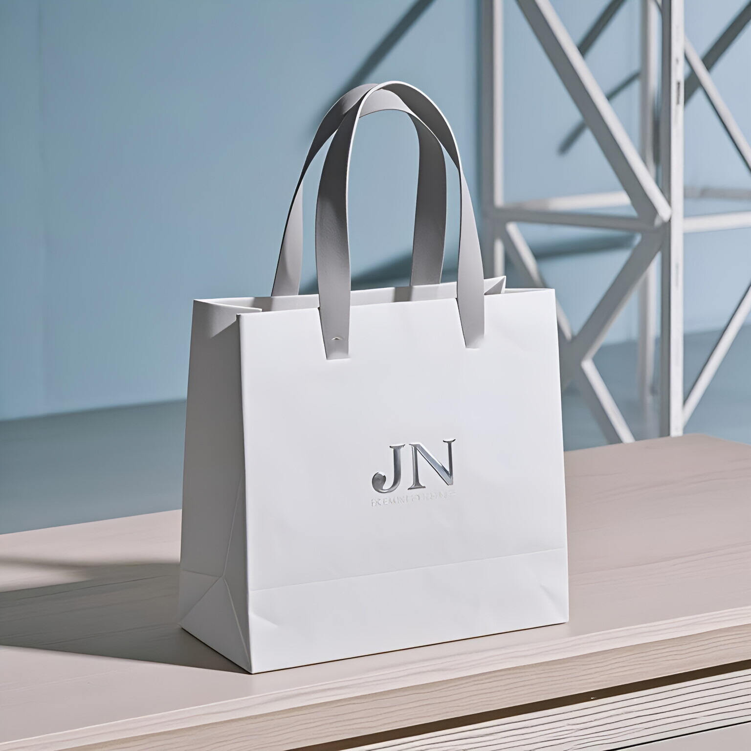 高级感手提袋包装袋手提小礼品袋子防水涂层茶叶罐袋