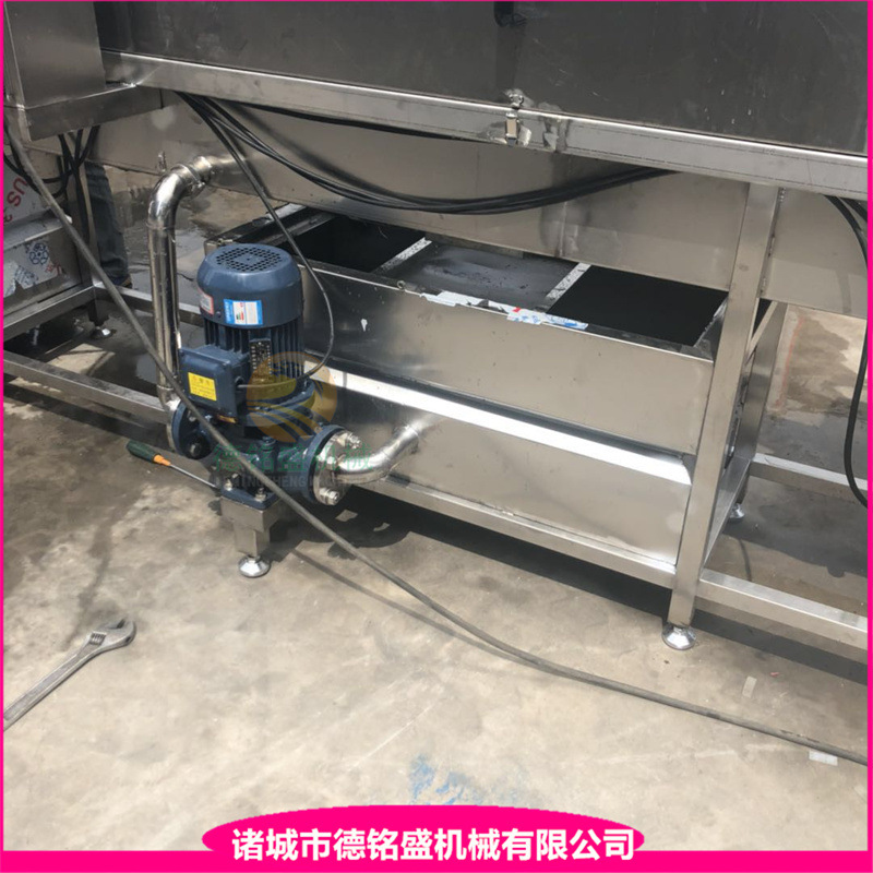 牛巴罐头马口铁罐清洗机 隧道式玻璃瓶冲洗机 猪肉罐头清洗机