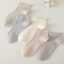 竹纤维袜子女薄棉袜短袜超薄款夏季浅口船袜透气短筒棉袜夏天