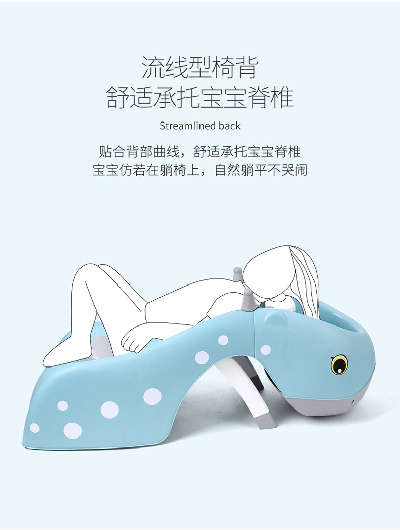 儿童折叠洗头椅男女宝宝加大洗头神器小孩洗头床