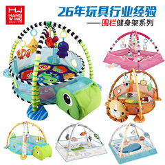 越境してよく売れている赤ちゃんの囲いのフィットネスのおもちゃの0-1歳の赤ちゃんのカメの海洋のボールはクッションに登ります。