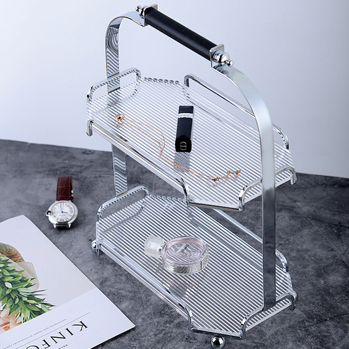 Washing table storage rack bathroom bathroom countertop cosmetics storage box desktop acrylic dressing table shelf
