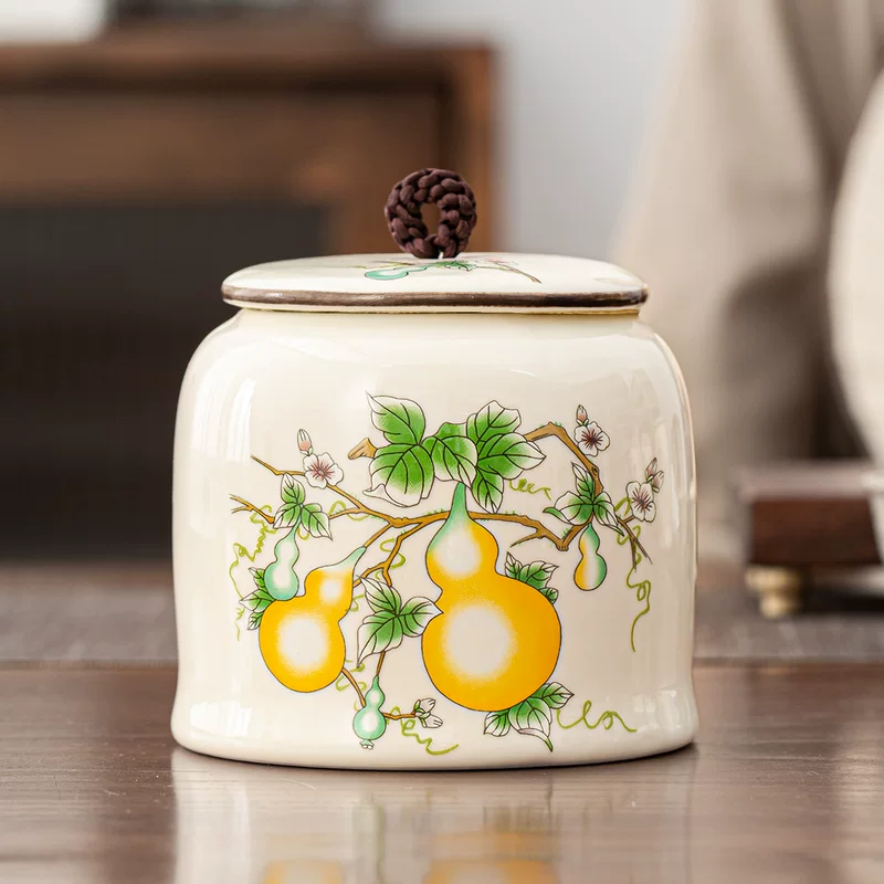 Ceramic tea, universal storage box, storage system, high-quality style
