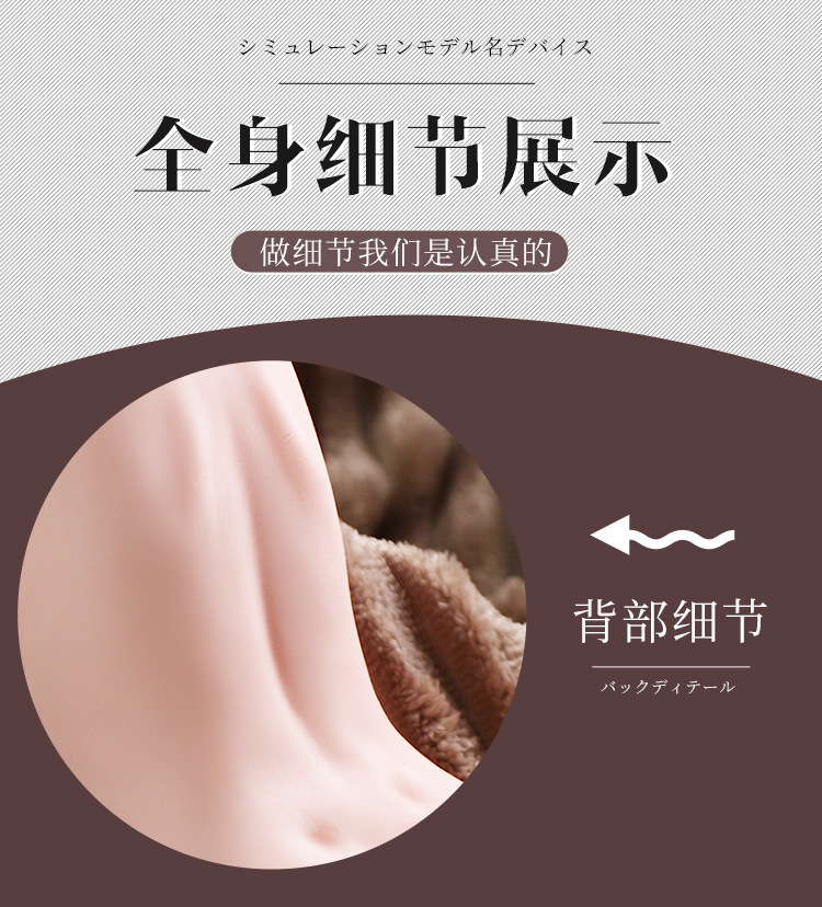 Jiuai Xiao Cangjing Half-Body Male Masturbator with Simulated Vagina, TPE Manual Stroker — detail image 11
