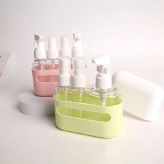 旅行の瓶のスプレーの瓶の乳液の香水の化粧品の携帯は瓶の2つの1つのタイプの3つのタイプの1つのタイプの4つのタイプを押します。
