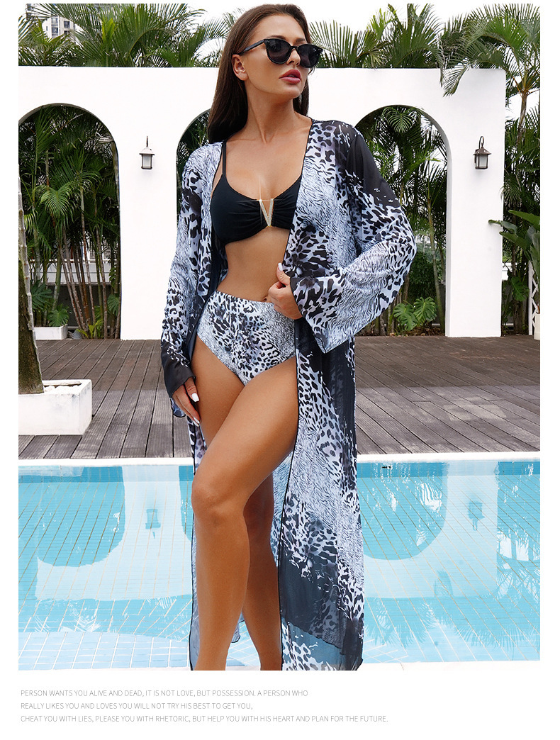 Women's High Elasticity Two Piece Swimsuit With Sun Protection_voghion.com