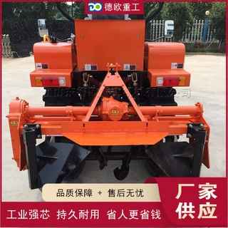 拖拉机后置式油菜开沟机 全自动农用农田管理设备 开沟培土机