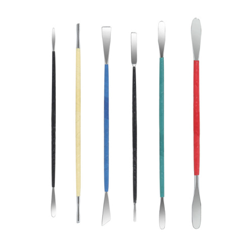 Soft clay sculpture carving knife 6-piece iron set hand-made plasticine clay diy handmade space colored clay clay tools