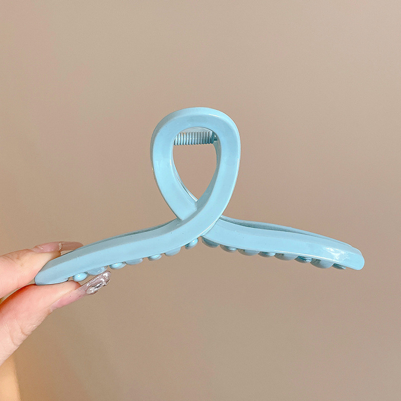 Clip de pelo de gran tamaño 13cm Cabeza trasera updo clip de tiburón Volumen de cabello femenino horquilla grande clip de pelo de alta calidad tocado