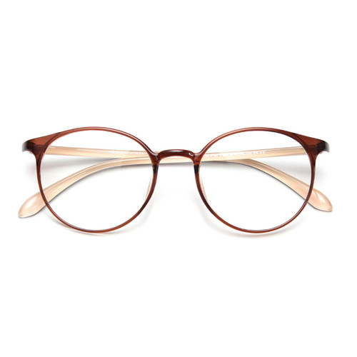 7123 light small round frame myopia glasses for women, Korean style trendy Internet celebrity eye frame glasses for men with big faces, flat glasses for ladies