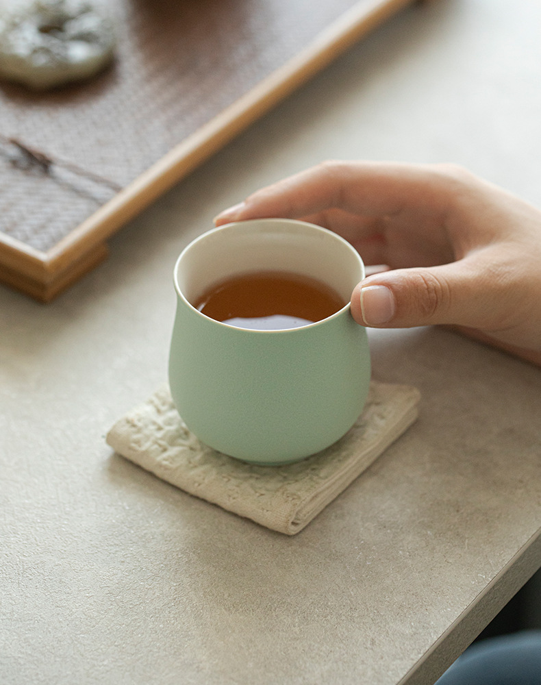 Piccola tazza da caffè in ceramica latte stile macaron_voghion.com