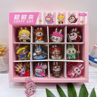 New Dabubu Fun Pp Clip Cute Cartoon Trendy Creative Butt Clip Multifunctional Acrylic Note Clip