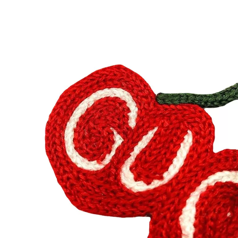 大批量生产毛线绣章仔仿手绣毛衣绣花毛线羊毛大衣批量定制