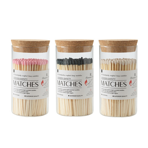 Romantic time aromatherapy candle special long match bottled color head art cigar lighter aromatherapy match tool