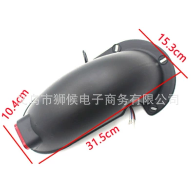 rear fender, rear wheel water – Electric vehicle fender