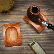 新款烟斗支架花梨木烟斗架手工烟斗展示架实木烟具配件收藏礼品