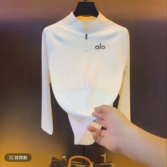 锦氨无痕半拉链长袖t恤男2025秋季新款纯色打底衫休闲立领卫衣男