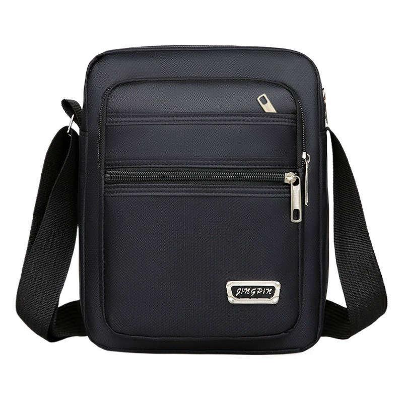 Повседневная многослойная водонепроницаемая сумка-мессенджер большой емкости в Корейском стиле, мужской и женский деловой кошелек, летняя мужская сумка через плечо