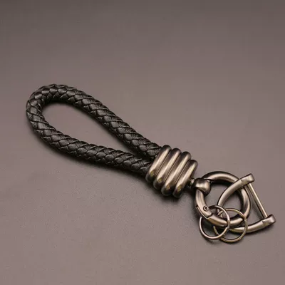 jewelry key chain men's and | Other Automotive Interior Supplies - seventh-generation-black-rope-gun-buckle-free-d-buckle-2-small-circles