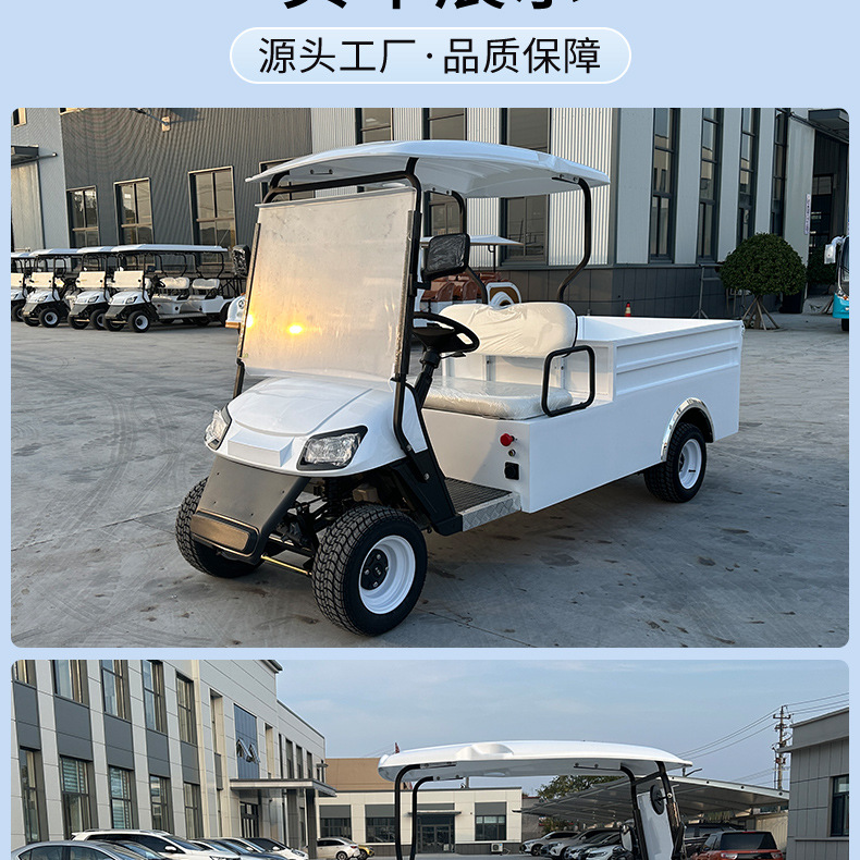Electric golf cart for tourist attractions, hotels, B&Bs, campsites, off-road airport shuttle and sightseeing vehicle
