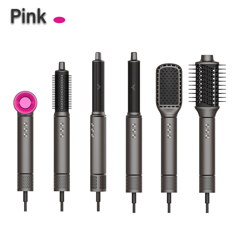 売れ筋6in1高速マイナスイオンヘアドライヤー 電気ヘアドライヤー インターネットで話題の電気ヘアドライヤー ヘアカーラー|undefined