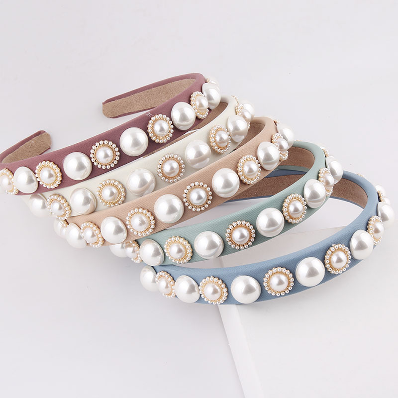 Nouveau Bandeau De Perles De Soie De Lait De Mode Coréenne display picture 2