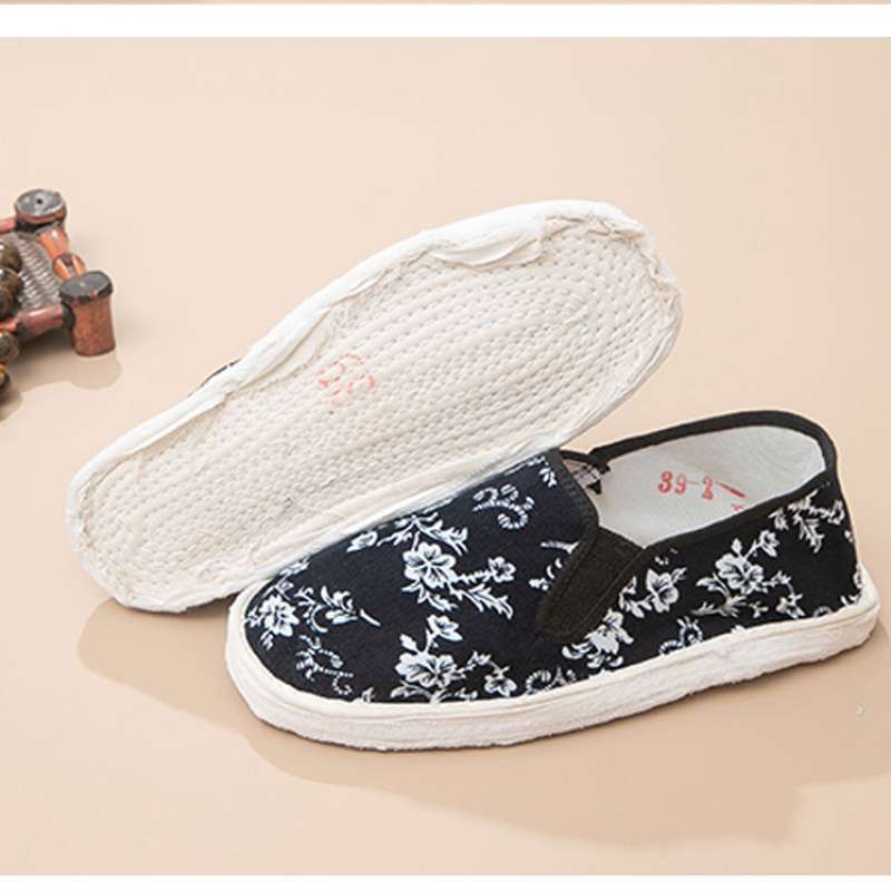 파란색과 흰색의 파란색 탄력 있는 입 [가장자리가 있는 바닥]