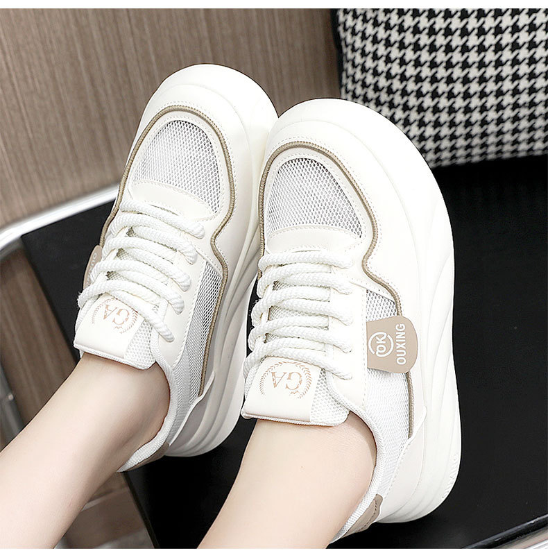 Damen-Tennisschuhe, Laufschuhe, Turnschuhe, Segeltuch, Gummisohle, gepolsterte Stoßdämpfungs-Turnschuhe_voghion.com