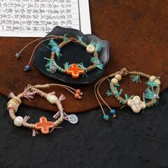景徳鎮の新型重工は民族風を編んで風を隠します。