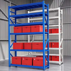3米货架置物架2.5米高多层仓储架仓库轻型中型铁架家用收纳货架子