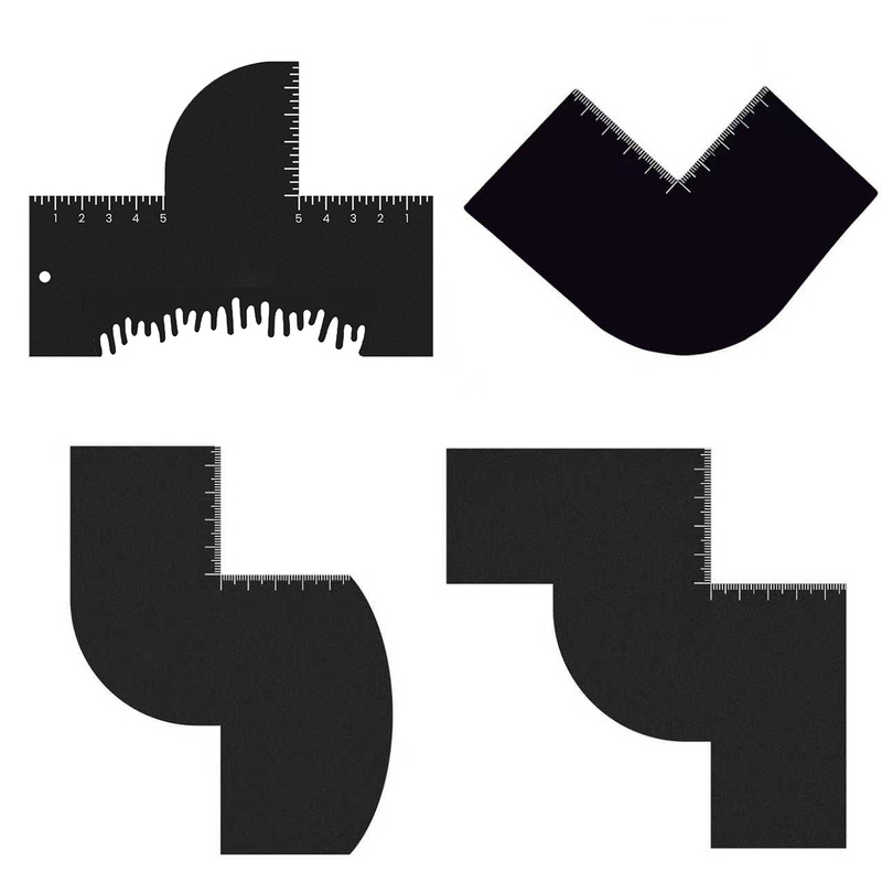 25 barber designs with scale hairline enhancement beard styling card hair color spray design