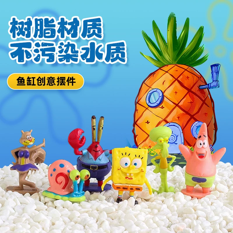 Маленькая рыбка аквариум декорации украшения плавающая маленькая ведьма весит мяч аквариум фигура интерьер маленькая фея креативный набор