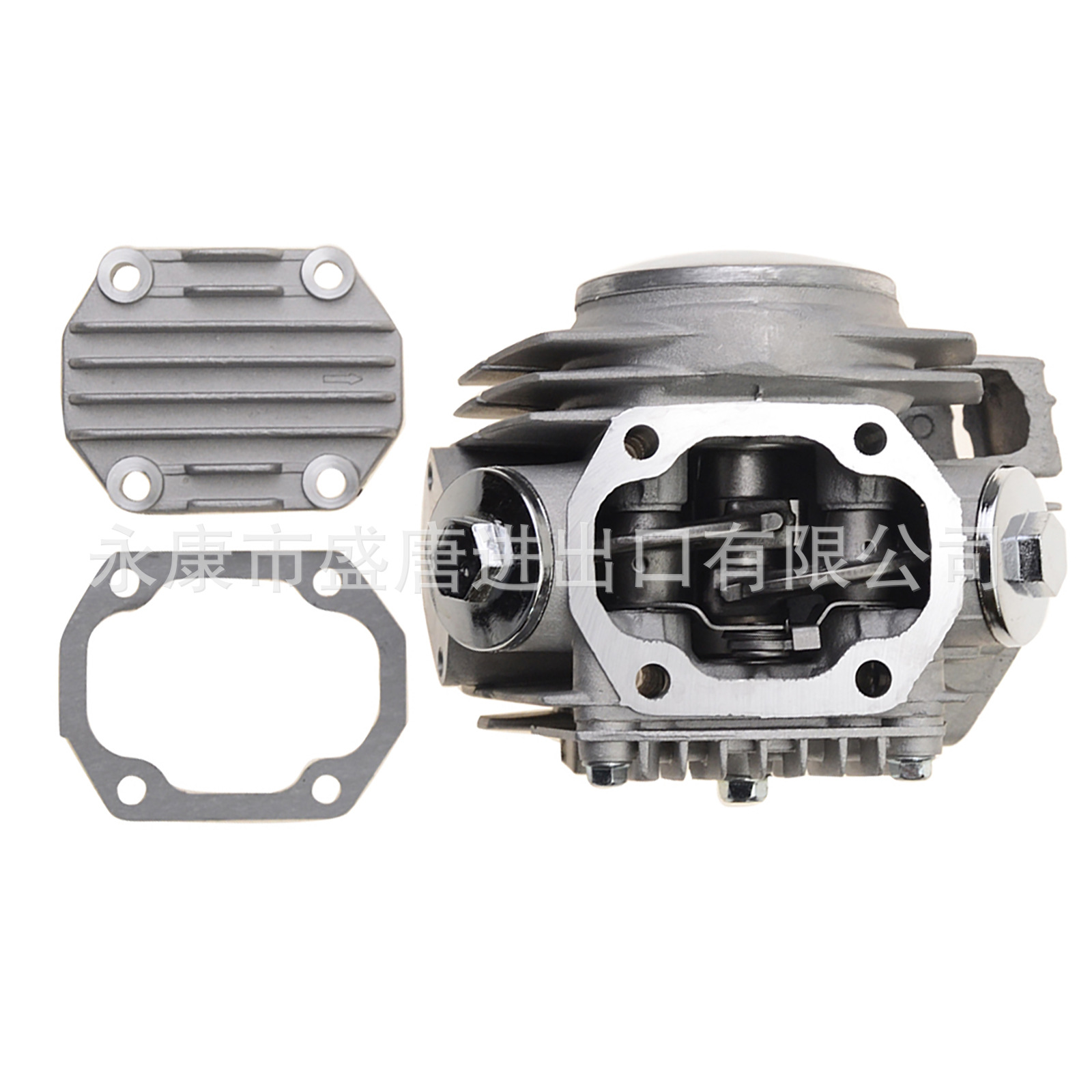 GOOFIT 52.4mm cylinder head assembly fit 4 stroke 110cc ATV go kart scooter