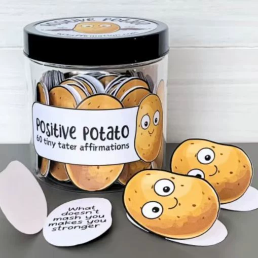 Положительные карты Pickle Эмоциональные карты Позитивный огурец Эмоциональные карты