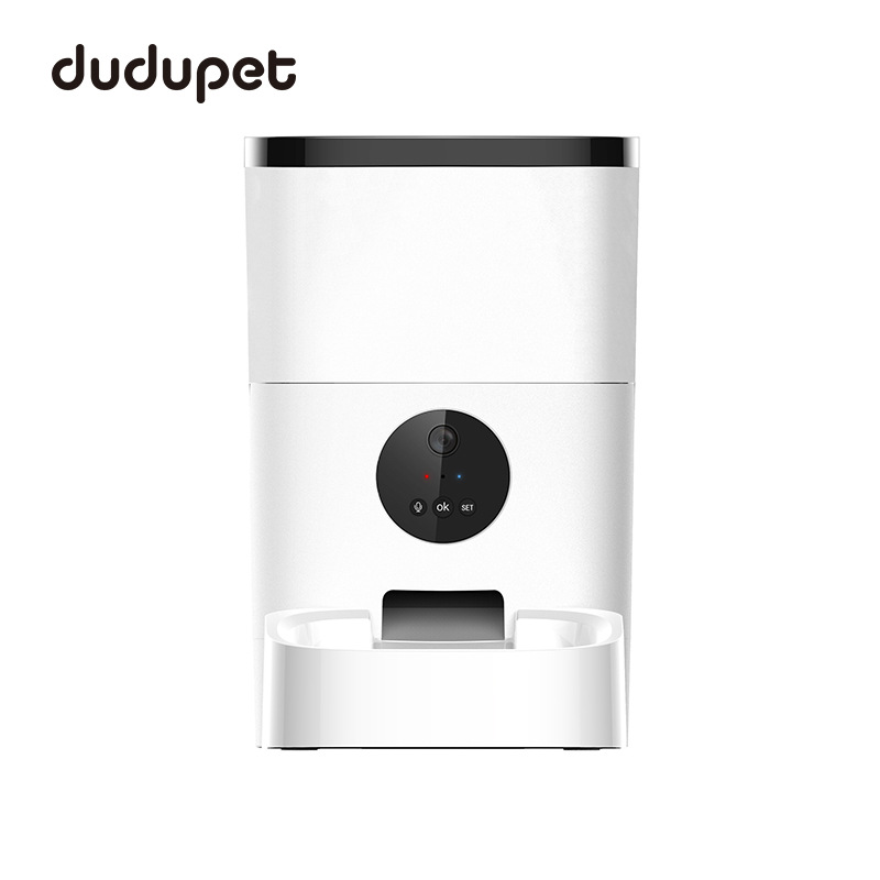 嘟都宠物喂食器智能定时自动喂食机4L猫咪狗狗wifi视频版