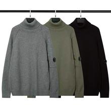 �羳CP COMPANY�ڴ���Ƭ�ﶬ����ŷ����ʿ������ͷ��֯��ë��ë��